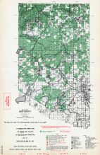 Iron County - West, Michigan State Atlas 1955